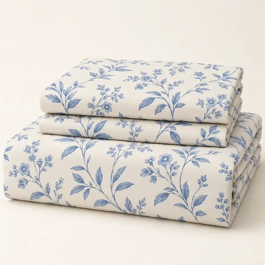 Cotton Double Bedsheet Set (Demo)