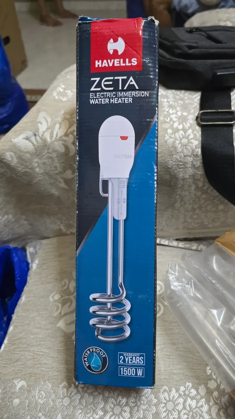 Electric immersion water heater